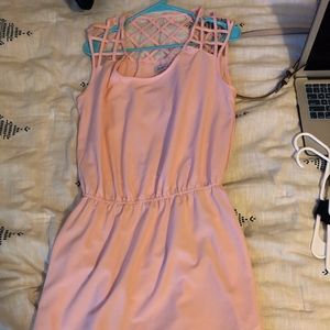 Super pretty cutout pink dress